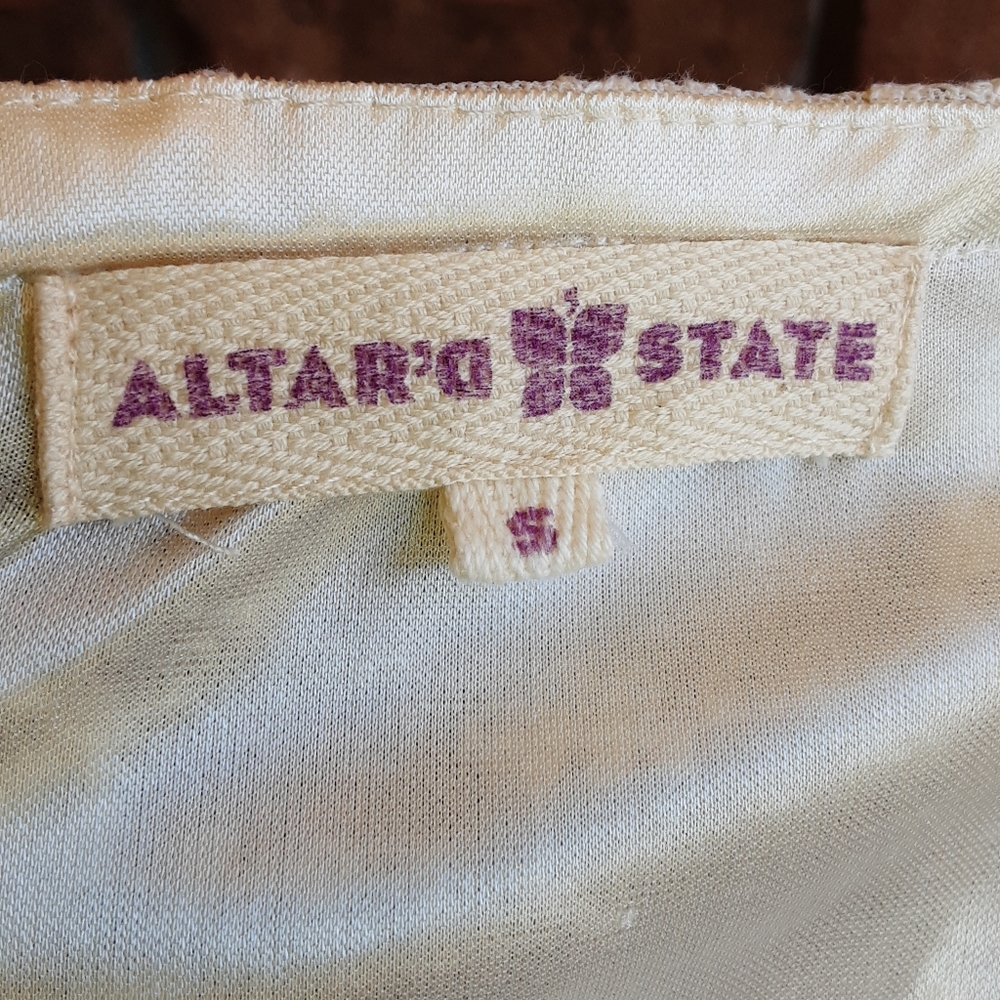 Altar'd State Lace Detail Sleeveless Party Cocktail Dress Size Small. - Picture 8 of 10